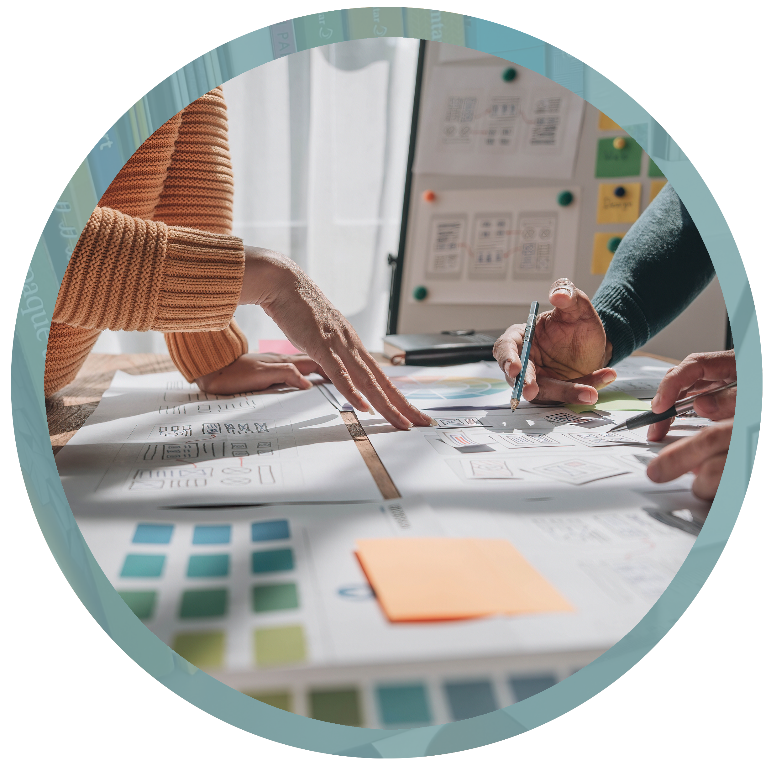 Ciircle-WorkTable_BlueHEX#7fa9ae Ciircle-WorkTable_BlueHEX#7fa9ae